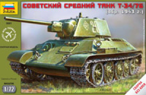 Soviet medium tank T34/76 m.1943