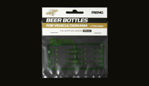 Water and beer bottles