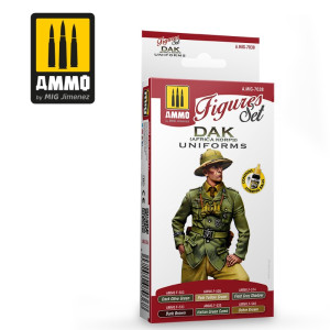 A.MIG 7038 DAK Uniforms (Afrika Korps) Figures Set