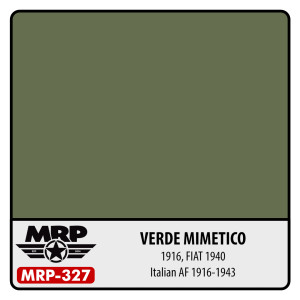MRP-327 Verde Mimetico – 1916, FIAT 1940 (Italian AF 1916-43)