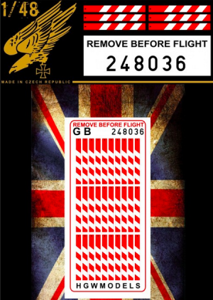 Remove Before Flight - UK