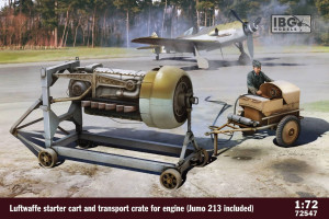 Luftwaffe Starter Cart And Transport Crate for Engine (Jumo 213 Included)