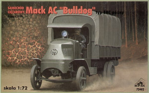 American IWW truck MACK AC Bulldog Type EHC (late) France 1919