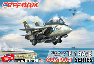 Grumman F-14 A/B Tomcat - VF-84 Jolly Rogers (Compact Series)