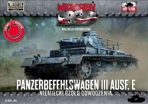Panzerbefehlswagen III Ausf. E - niemiecki czołg dowodzenia