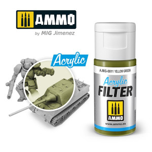 A.MIG 0811 ACRYLIC FILTER Yellow Green