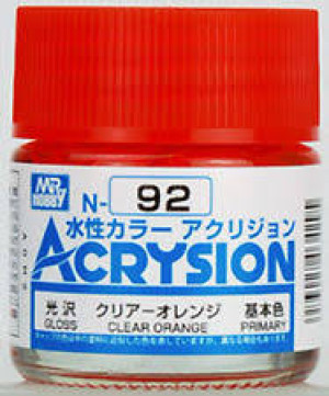 N092 Clear Orange Gloss