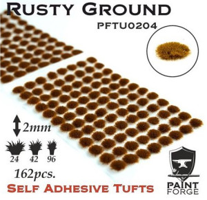 Rusty Ground Grass Tufts 2mm