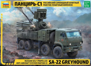 Russian Pantsir-S1 self-propelled anti-aircraft system