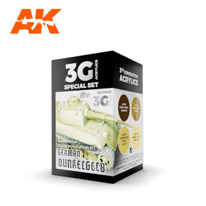AK 11640 German Dunkelgelb Modulation Set