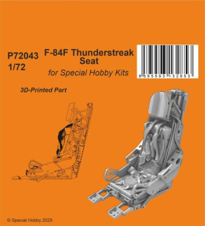 F-84F Thunderstreak Seat (For Special Hobby)