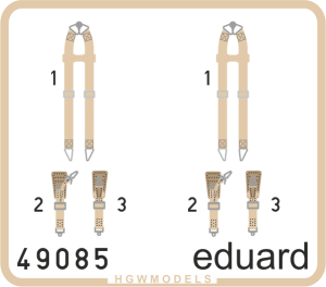 Seatbelts Luftwaffe WWII bombers SUPERFABRIC