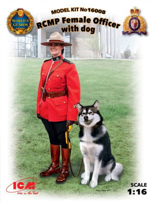RCMP Female Officer with dog