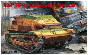 Niszczyciel czołgów TK-S z działkiem 20mm FK wz.38 (Wlkp.Brygada Kawalerii, Polska 1939)