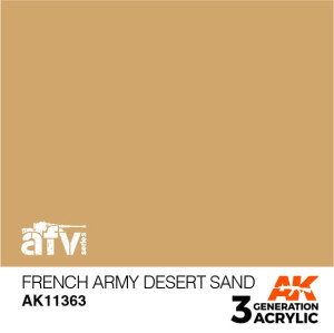 AK 11363 French Army Desert Sand