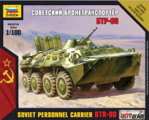 Soviet Personnel Carrier BTR-80 Hot War