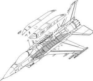 F-16C Conformal Fuel Tank HAS/ACA
