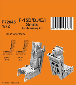 F-15D/DJ/E/I Seats (For Academy)