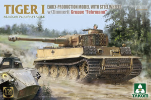 Tiger I Sd.Kfz.181 Pz.Kpfw.VI Ausf.E - Early-Production Model With Steel Wheels And Zimmerit, Gruppe 'Fehrmann'