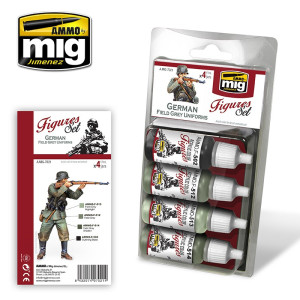 A.MIG 7021 German Field Grey Uniforms Set