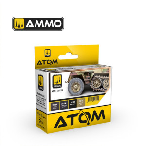 ATOM-20725 Rubber and Tires Colors Set