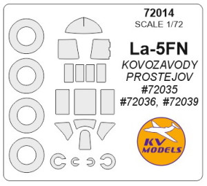 La-5FN (KOVOZAVODY PROSTEJOV) + wheels masks