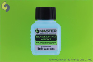 Master Blackening Agent - środek do czernienia mosiężnych luf i części fototrawionych (50 ml)