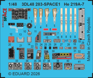 Heinkel He 219 A-7 - Space Set (for Tamiya Kits)