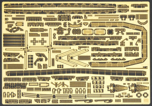 QG13 Antarctica Observation Ship Soya Photo Etched Parts