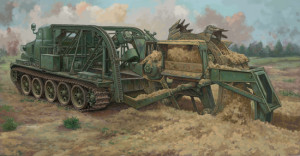 BTM-3 High-Speed Trench Digging Vehicle