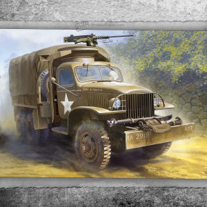 U.S. GMC 2.5 Ton cargo truck