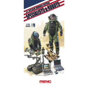 Explosive Ordnance Disposal Specialists & Robots