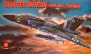 Gloster Javelin FAW. Mk7/FAW. Mk9