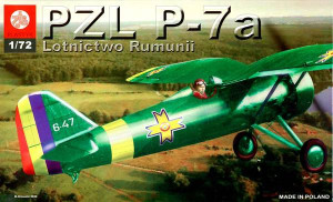 Polish IIWW fighter PZL P-7a Lotnictwo Rumunii