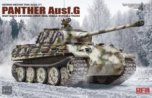 Panther Ausf. G With Night Sights, Air Defense Armor, Steel Wheels, Workable Tracks