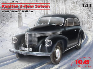 Kapitän 2-door Saloon, WWII German Staff Car