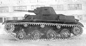 T-60 GAZ production (floating wheels, model 1942)