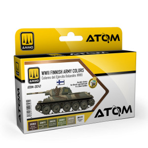ATOM-20747 WWII Finnish Army Colors Set