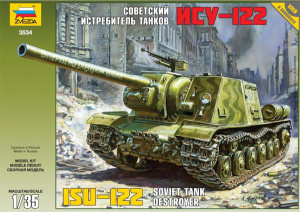 ISU-122 Soviet self-propelled gun