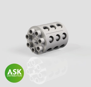 A-10 C Thunderbolt II - Rotary Gun Flash Suppressor 3D-Printed (for Academy kits)