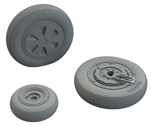 MiG-21 R - Wheels Set (for Eduard Kits)