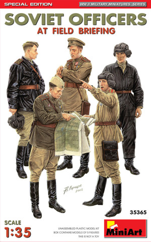 Soviet Officers At Field Briefing Special Edition