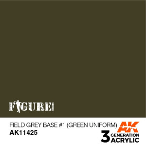 AK 11425 Field Grey Base #1 (Green uniform)