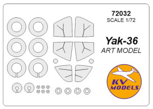 Yak-36 (ART MODEL) + wheels masks