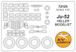 Ju-52/3M + wheels masks