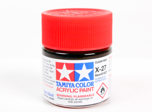 Acryl 23ml X-27 Clear Red Gloss