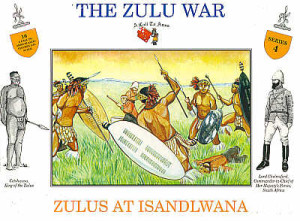 Zulus Warriors at Islandwana 1879 (16 Figures)