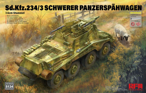 Sd.Kfz.234/3 Schwerer Panzerspahwagen 7.5cm Stummel