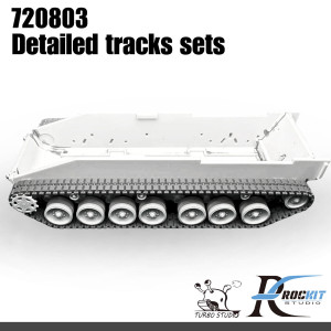 PzH-2000 - Detailed Resin Tracks Set (for Meng Model Kits)