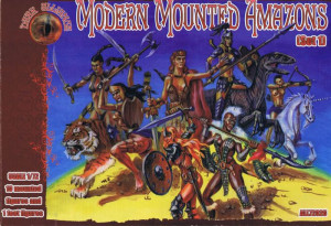 Modern Mounted Amazons Set 1